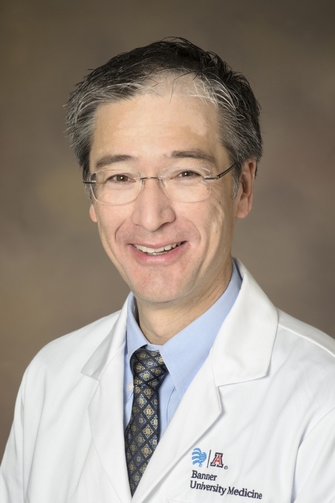photo of Dr. Berndt Schmit in white coat